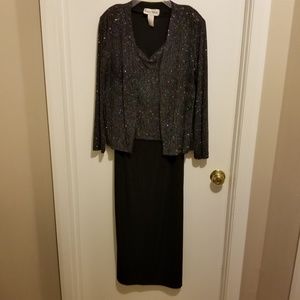 Ronni Nicole Sparkly Jacket Dress Size 12